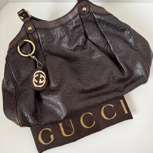 Gucci Leather Tote